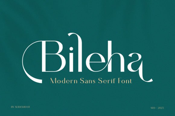 Bileha: The Elegant Sans Serif Font for Makers