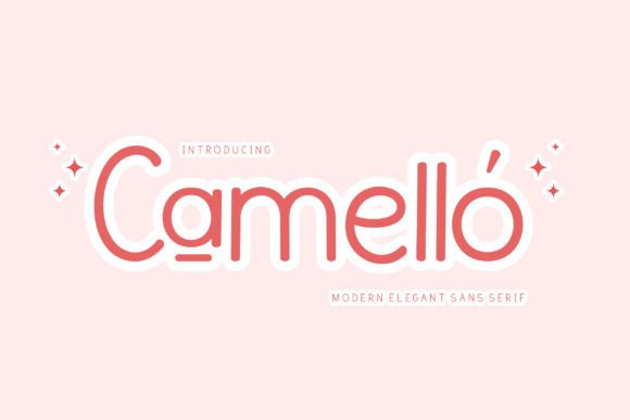 Camello Font: Elegant Sans Serif for Makers