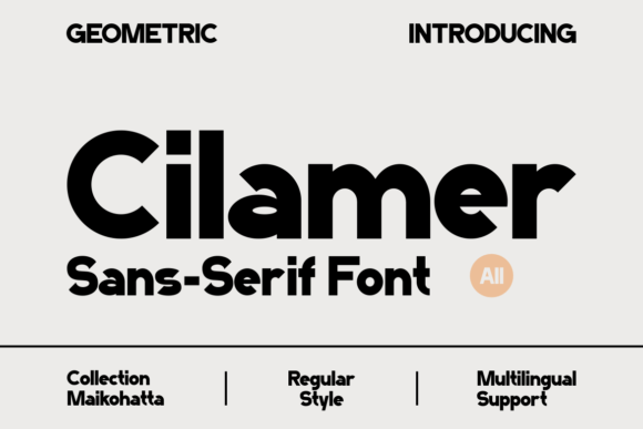Cilamer Font Review: Modern Sans Serif for Designers
