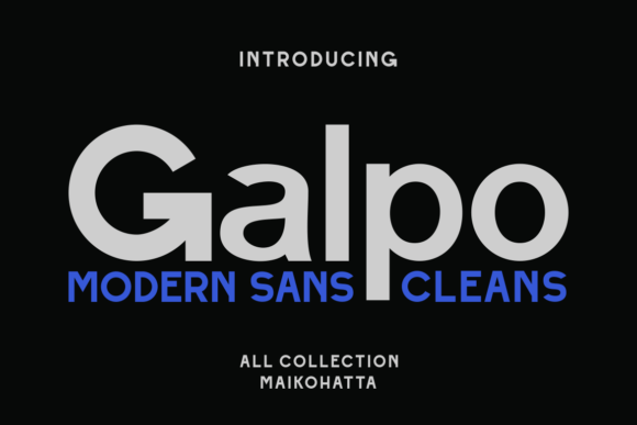Galpo Font: Bold Branding for Small Business