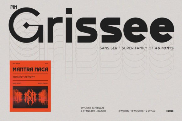 Grissee: A Modern Sans Serif Typeface for Minimalist Brands