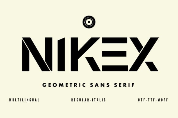 Nikex: A Modern Sans Serif Typeface for Bold Branding