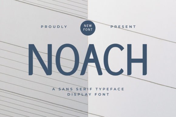 Noach: The Modern Sans Serif Typeface for Clear Campaigns