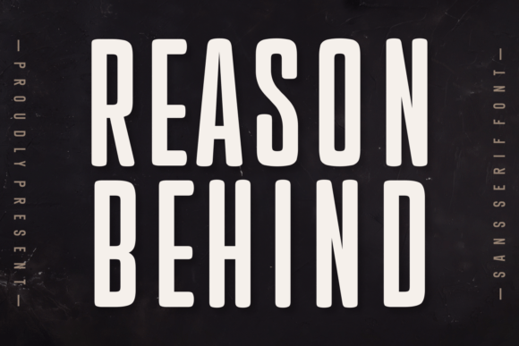 Reason Behind: A Modern Sans Serif Font for Web Design