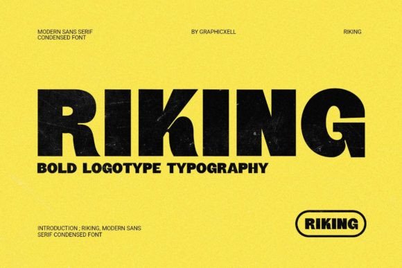 Riking Font: A Designer’s Guide to Modern Condensed Sans Serif