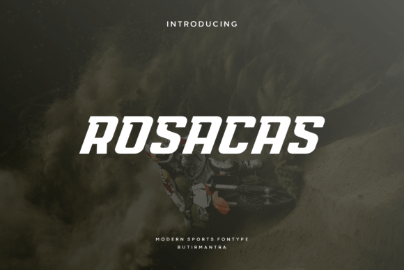 Rosacas: The Modern Sans Serif Font for Bold Branding