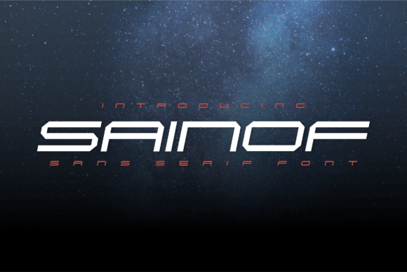 Sainof: A Modern Sans Serif Font for Web Design