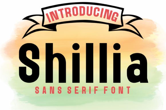 Shillia: A Modern Sans Serif Typeface for Editorial Design