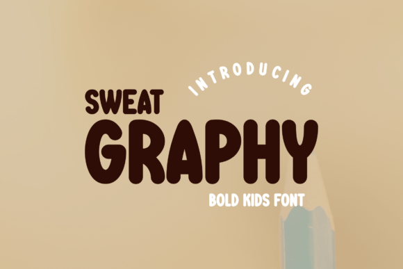 Sweatgraphy: The Bold Typeface for Modern Brands