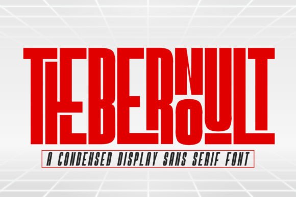 Thebernoult Typeface for Modern Maker Brands