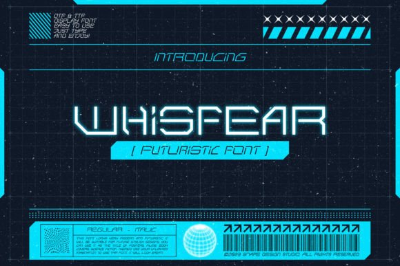Whisfear Font for Modern Crafters