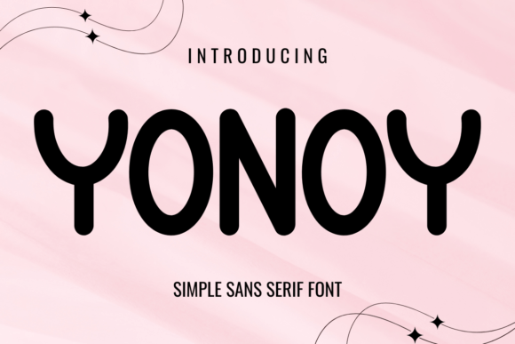Yonoy Typeface for Clean Editorial Design